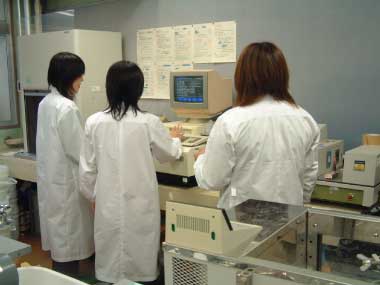 分光光度計での測定 Measurement for spectrophotometer