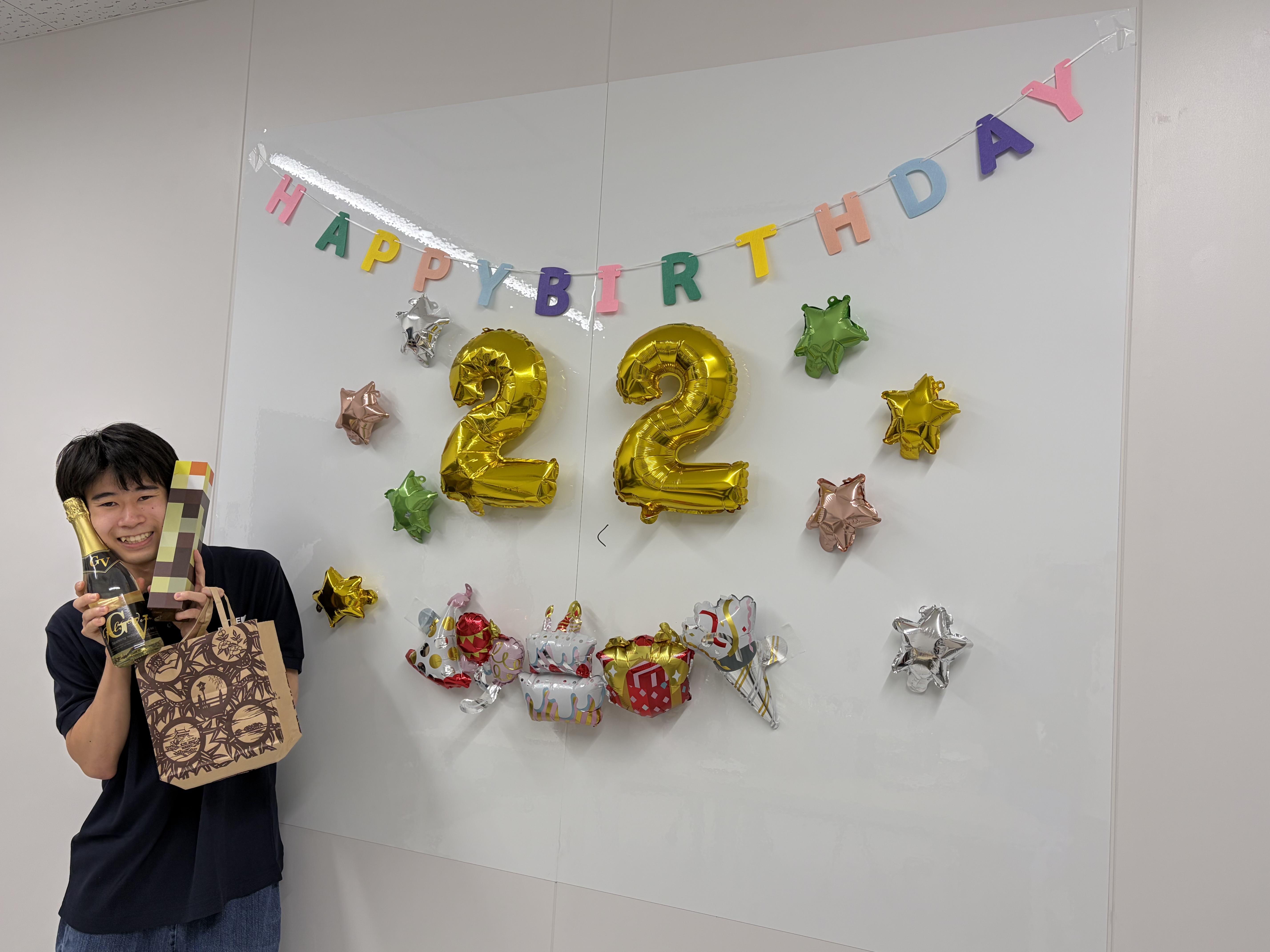 岡くん誕生日会