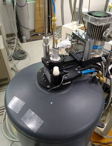 PPMSとNMRプローブ
