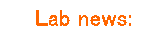 Lab news: